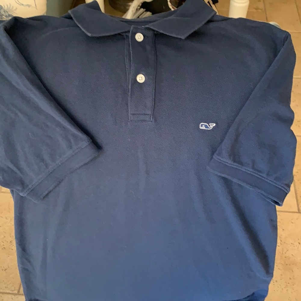 Vineyard Vines men’s navy blue polo size S